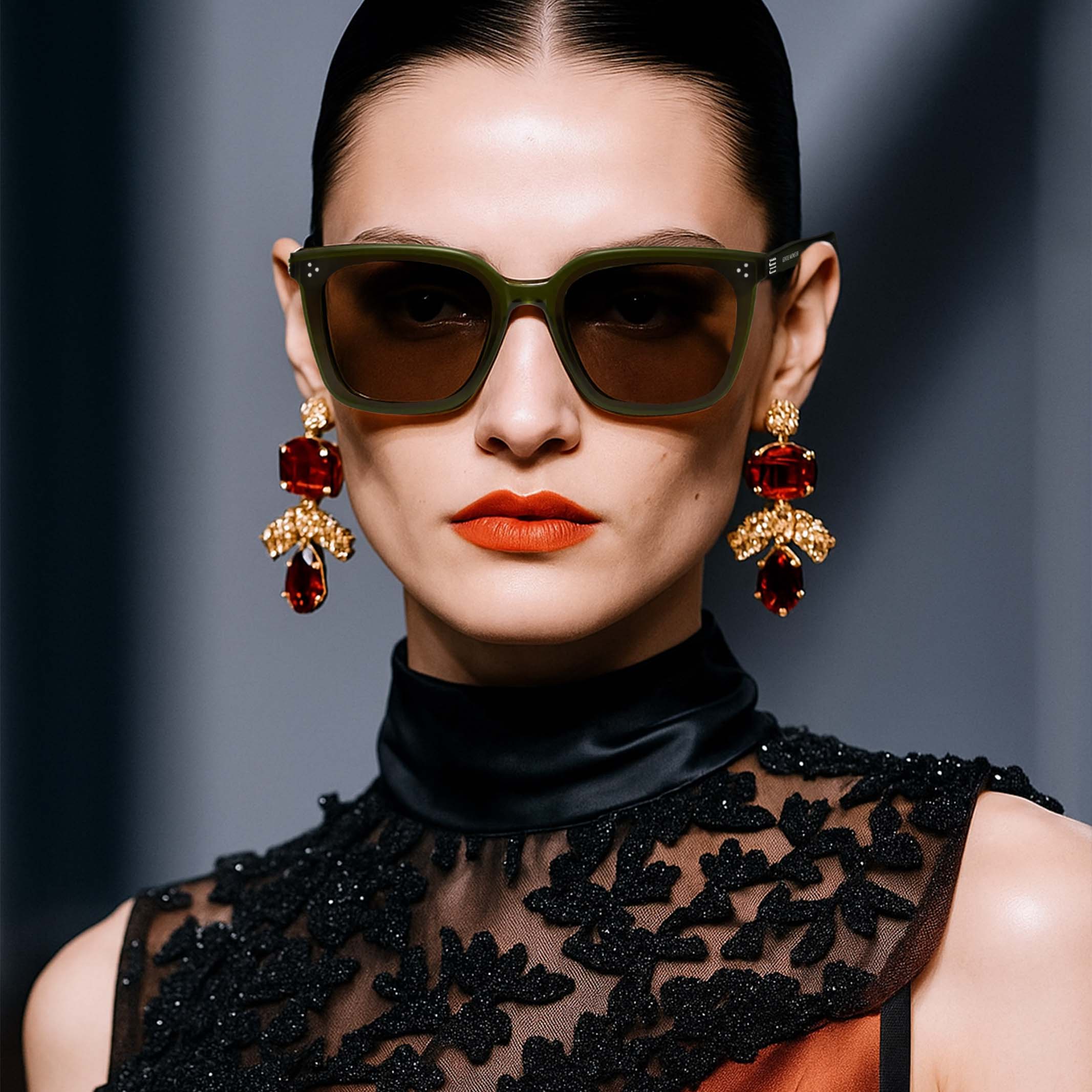 小物 Gentle Monster Piana Gentle Monster Piana 01 Sunglasses | Black | FARFETCH